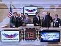 Sylvester Stallone rings NYSE bell