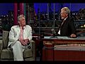 Michael Douglas parla del suo cancro alla gola al Letterman show