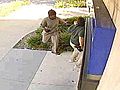 Raw Video: Man Uses Stun Gun to Rob ATM User