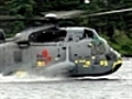 William crash lands Canadian helicopter