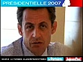 Présidentielle 2007 - Sarkozy face aux lecteurs du Parisien : Comment vous sentez-vous, si près du premier tour ?