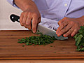How To: Clean,  Chop & Store Parsley