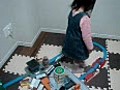 女の子でも　プラレール
