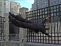 Le parkour fait des adeptes dans les banlieues de Pékin