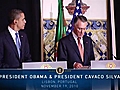 President Obama Meets with President Silva