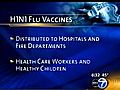 First swine flu shot shipments go out