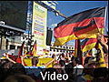 Brandenburg gate party - Berlin, Germany