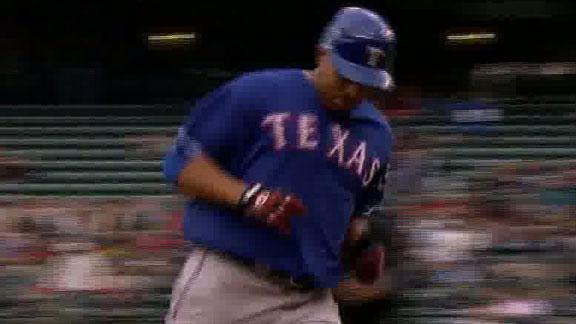 Rangers Shut Out Mariners,  5-0