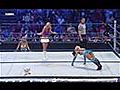 WWE : Smackdown : Diva’s Womens Championship : Tiffany (with Kelly Kelly) vs Layla (with Michelle McCool) (30/07/2010).