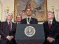 President Obama Meets with Senate Leaders