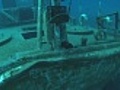 Artifical shipwreck in Bodrum from rear