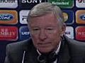 Sir Alexander Chapman Ferguson ให้สัมภาษณ์หลังเกมUCL FI...