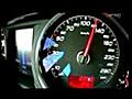 Audi RS6 accelerating at 290km/h