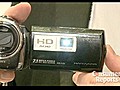 CES 2011: Sony camcorder with built-in projector