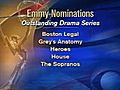 Emmy Nominations Revealed