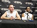 UCF guards A.J. Rompza and Marcus Jordan talk about the Knights&#039; win over Southern Miss