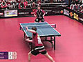 Awesome Table Tennis Shot