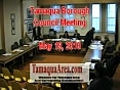 Tamaqua Borough Council Meeting,  May 19 2010