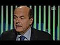 Bersani - Annozero - Una riduzione di investimenti