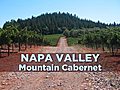 Napa Valley,  Mtn Cab