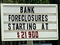 Home foreclosures plunge