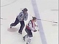 Intense Hockey Brawl