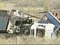 Accidente de camiones cerca de Vitoria con un muerto