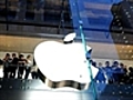 Apple shares topped $US300