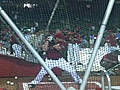 Goldschmidt at batting practice