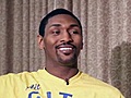 Ron Artest answers questions from the fans