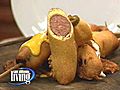 How to make a foot long jalapeno sausage corn dog