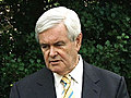 Gingrich: Disagreement on running campaign