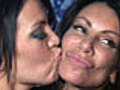 Jersey Housewife Kisses Girlfriend