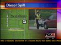Grand Chute diesel spill