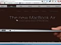 Breaking news tutorials - Apple introduces the new MacBook Air