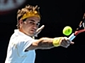 Federer wins easily in third round