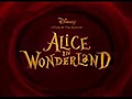 Alice in Wonderland Trailer