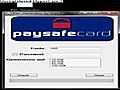 Paysafecard Generator 2010/11