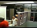 Crackhead Lady Steals A Pizza