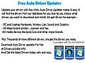 Free driver updates for toshiba satellite