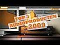 Top 3 audioproducten 2009