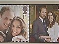 Royal wedding stamps go on sale
