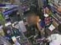Mini-Mart Robbery Caught On Tape