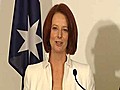 9RAW: Gillard praises democratic process