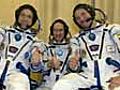 Astronauts set off to double crew of space station