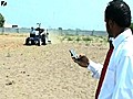 Cell-Phone Operated Tractor