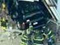 SUV Slams Into Everett House