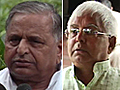 Lalu,  Mulayam allege Congress-BJP deal