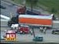 Tractor Trailer Runs Over Pedestrian On I-95