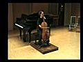 Vortragsabend Cello Laura Tavernier plays Bach n°2